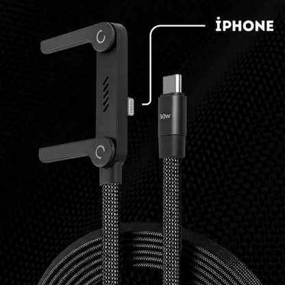 PowerFlex 240W Standlı Hızlı Şarj Kablosu